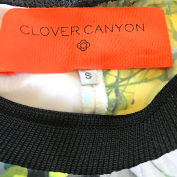 CLOVER CANYON Space Garden Chiffon Top - Picture 13 of 14